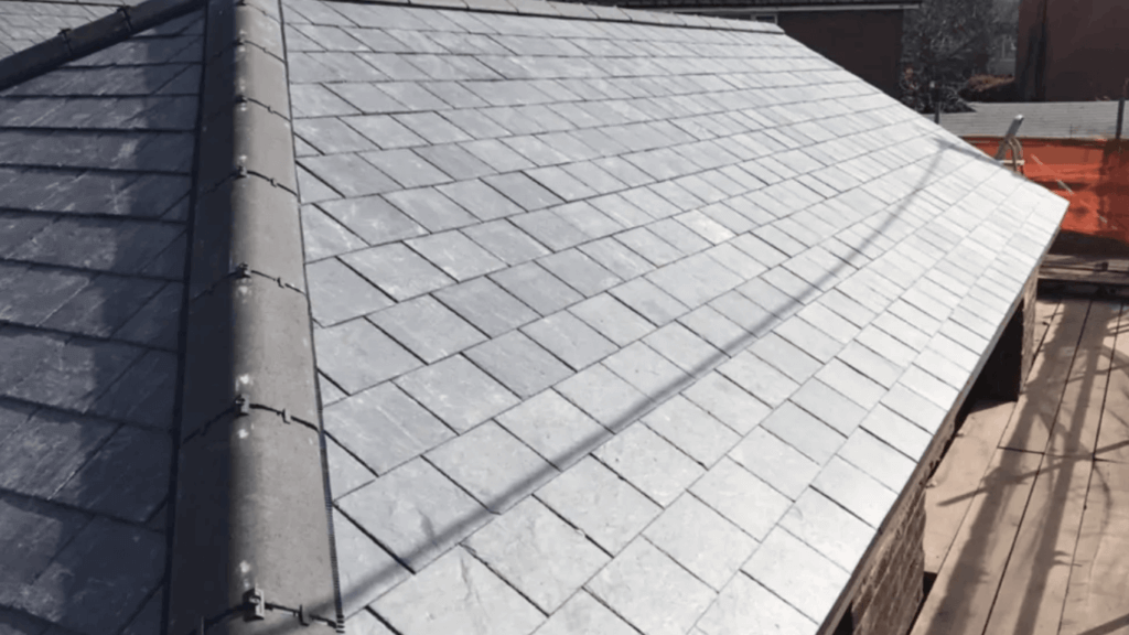 black roof